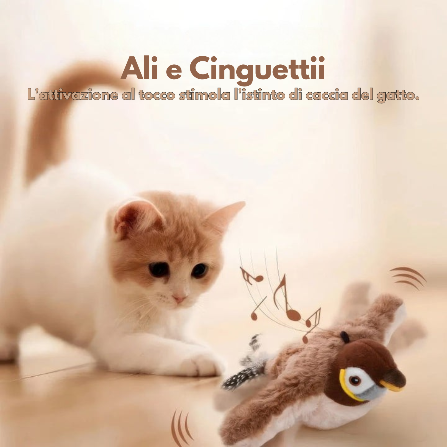 FlappyCat™ Gioco Per Gatti Interattivo